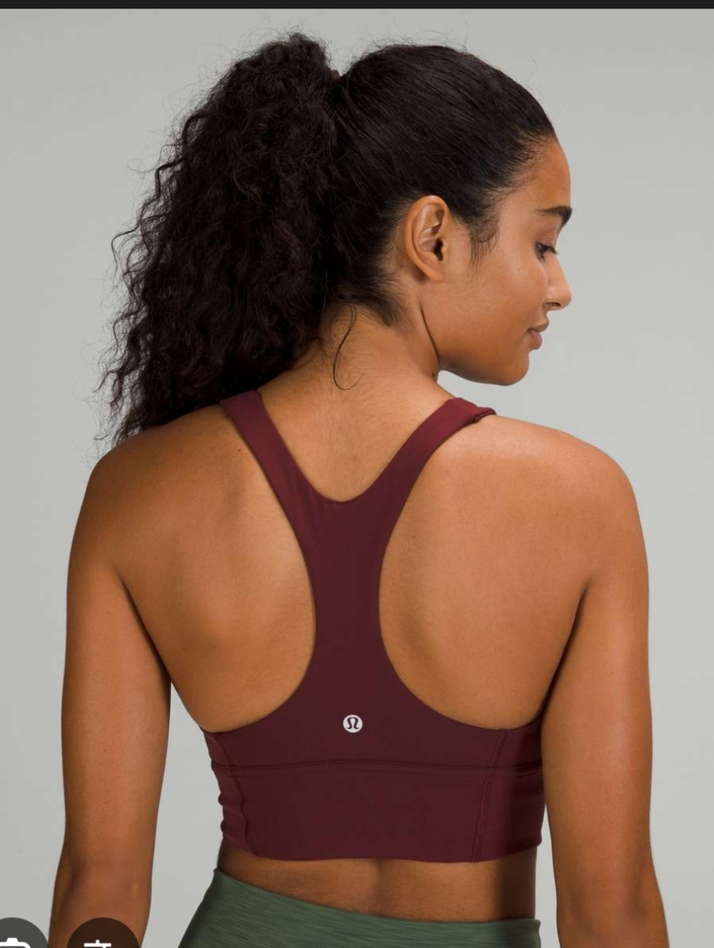 Lululemon Longline Wunder Train Sports Bra - Picture 2 of 5